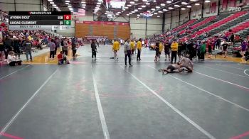 157 lbs Champ. Round 2 - Lucas Clement, Quincy vs Ayden Dolt, Central Missouri