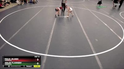 Cons. Round 1 - Malia Jelinek, Minnesota vs Kielen Flannery, Minnesota