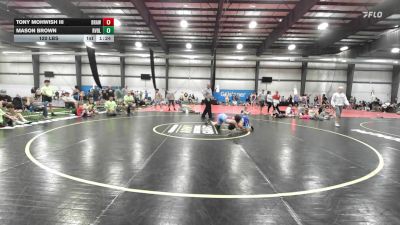 120 lbs Rr Rnd 8 - Tony Mohwish III, Brawler Elite - K8 vs Mason Brown, Revival - K8