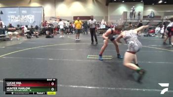 167 lbs Round 5 (6 Team) - Lucas Vail, Ares Black vs Hunter Marlow, Indiana Outlaws White