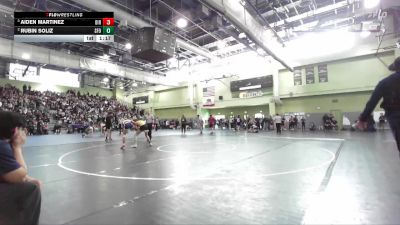 120 lbs Semifinal - Aiden Martinez, BIRMINGHAM vs Rubin Soliz, SAN FERNANDO