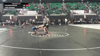 6A 132 lbs Quarterfinal - Jake Johnson, Buckhorn vs Colston Partian, Pell City