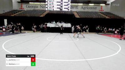 140 lbs Semifinal - Lily Junkins, Guerrilla Wrestling Academy vs Evelyn Walters, Georgia