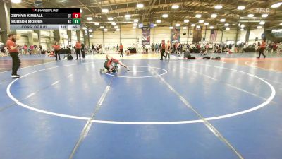 112 lbs Consi Of 8 #2 - Zephyr Kimball, CT vs Hudson Morris, AK