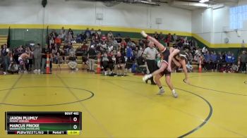 138 lbs Cons. Round 3 - Jaxon Plumly, Mount Vernon vs Marcus Fricke, Washington (massilon)