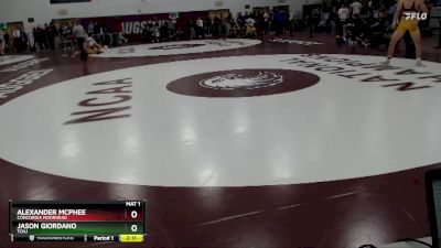 157 lbs Cons. Round 4 - Jason Giordano, TCNJ vs Alexander McPhee, Concordia Moorhead