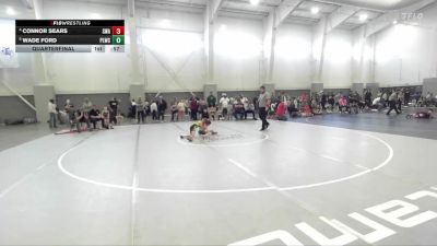 57 lbs Quarterfinal - Wade Ford, Payson Lions Wrestling Club vs Connor Sears, Sanderson Wrestling Academy