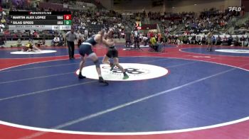 5A 157 lbs Quarterfinal - Martin Alex Lopez, Van Buren vs Silas Spees, Little Rock Christian