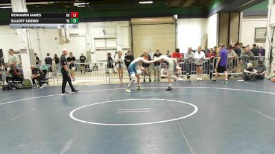 150 lbs Round Of 64 - Benjamin James, OH vs Elliott Crews, VA