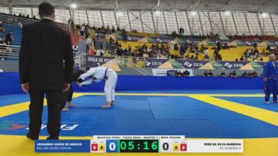 EDER DA SILVA BARBOSA vs LEONARDO SOUZA DE ARAUJO 2026 FPJJ Campeonato Paulista