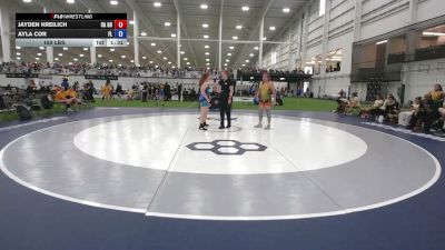150 lbs Jayden Kreilich, California Gold vs Ayla Cor, Florida