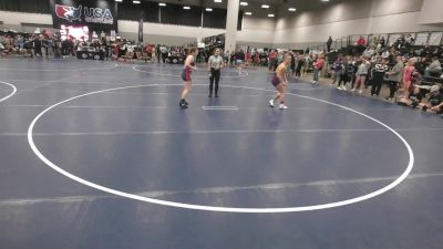 145 lbs Cons. Sub-quarters - Taylor Martell, Hill Country Wildcats Wrestling Club vs Brooke Grajczyk, Watertown High School Wrestling