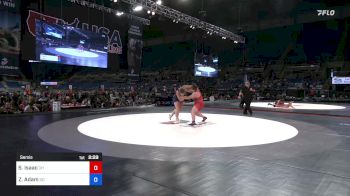 200 lbs Semis - Savannah Isaac, Ohio vs Zoe Adam, South Dakota