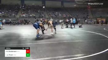 285 lbs Quarterfinal - Noah Broderson, Rctc vs Jorden Pryor, Iowa Central