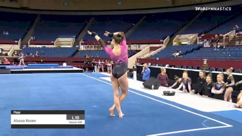 Alyssa Rosen - Floor - 2020 Metroplex Challenge