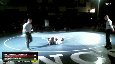 113 lbs Michael Kowalski, Layton vs William Shallenberger, Wasatch