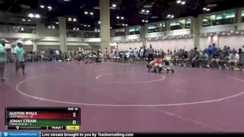 132 lbs Round 1 (8 Team) - Jonah Strain, Franklin Blue vs Auston Ryals, Team Wakulla