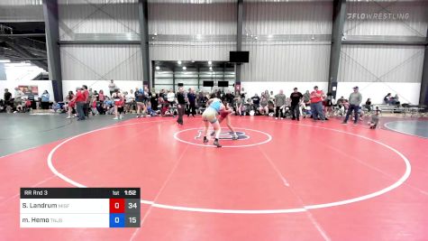 58 kg Rr Rnd 3 - Sienna Landrum, Misfits Cyclone vs Maya Hemo, Team NJ Red