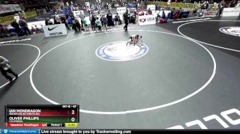 67 lbs Champ. Round 1 - Oliver Phillips, California vs Ian Mondragon, Rough House Wrestling