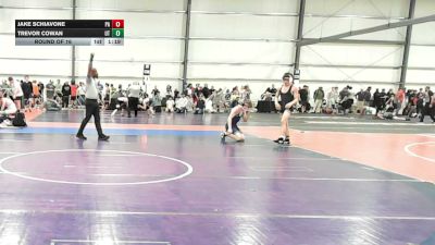 120 lbs Round Of 16 - Jake Schiavone, PA vs Trevor Cowan, UT