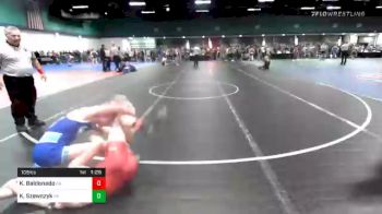 106 lbs Consolation - Kyle Baldonado, CA vs Ky Szewczyk, PA