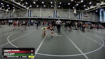 56 lbs Round 5 (6 Team) - Lorenzo Barbieri, Buxton vs Bryce Warm, Headhunters