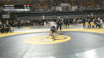 145 lbs 3rd Place - Anna Ivanova, Hopkins School vs Chloe Ross, Choate Rosemary Hall