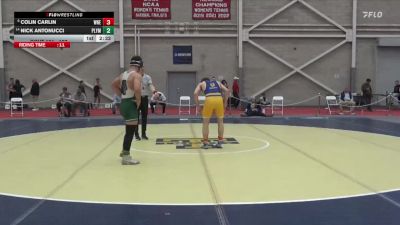 157 lbs Cons. Round 1 - Nick Antonucci, Plymouth State vs Colin Carlin, Western New England