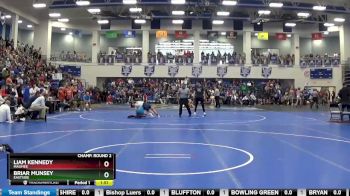 138 lbs Champ. Round 2 - Liam Kennedy, MAUMEE vs Briar Munsey, Eastside