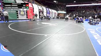 126 Class 3 lbs Cons. Round 1 - Markell Kimmins, Parkway North vs Locardo Mwamba, Northeast (Kansas City)