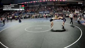 D 1 165 lbs Cons. Round 2 - Kayden Roussel, Dutchtown vs Cole Didier, St. Amant
