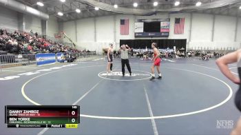 145 lbs Round 2 (3 Team) - Danny Zamroz, Island Trees Sr High vs Ben Yorke, Cobleskill-Richmondville HS