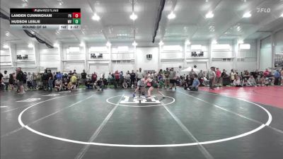 S-102 lbs Round Of 64 - Landen Cunningham, PA vs Hudson Leslie, WV