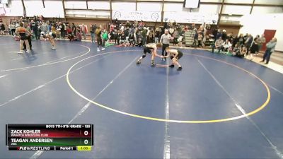 135 lbs Cons. Round 4 - Teagan Andersen, JWC vs Zack Kohler, Wasatch Wrestling Club