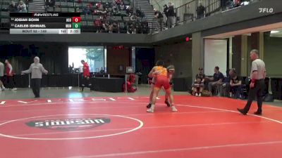 149 lbs Cons. Round 2 - Josiah Bohn, Arizona Christian University vs Caeleb Ishmael, Montana State-Northern