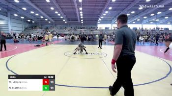 95 lbs Semifinal - Marcus Malone, POWA vs Nathan Matthis, Revival Elite