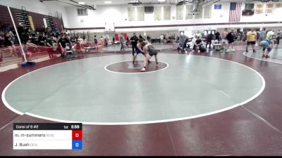 145 lbs Consi Of 8 #2 - Matthew Montalto-summers, Seagull Wrestling Club vs Jackson Bush, Delaware Valley Rams