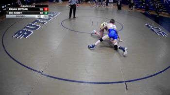 90-98 lbs Round 5 - Briana Stetson, Shaler vs Ben Kinney, Butler