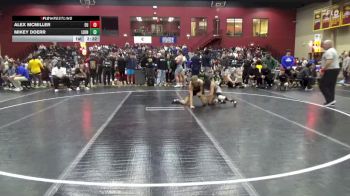 125 lbs Champ. Round 2 - Alex McMiller, Emmanuel College vs Mikey Doerr, Life University