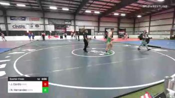 170 lbs Quarterfinal - Joshua Cordio, Doughboy vs Noah Hernandez, Smittys Barn