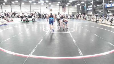 195 lbs Rr Rnd 2 - Caige Horak, TDWC Maniacs Blue - HSB vs Dennis Gillenwater, Kraken White - HSB