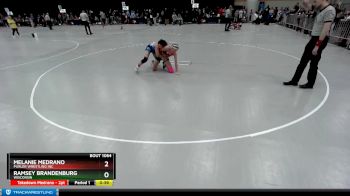 115 lbs Quarterfinal - Melanie Medrano, Purler Wrestling Inc vs Ramsey Brandenburg, Wisconsin