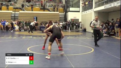 149 lbs Semifinal - Dylan D`Emilio, Ohio State vs Zach Price, Gardner-Webb