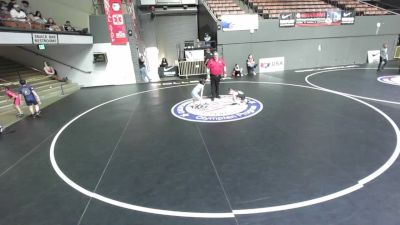 49 lbs Champ. Rd Of 16 - Dakota Mendoza, MTC - MANTANONA TRAINING CENTER vs Benjamin Rojas, Granite Wrestling Club