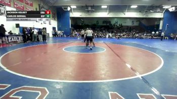 285 lbs Cons. Round 3 - Jackson Kelsey, Corona vs Carlos Bernal, Hesperia