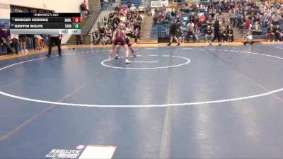 138 lbs Cons. Round 3 - Bridger Herring, Rawlins vs Griffin Wolfe, Torrington