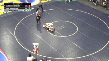 157 lbs Semifinal - Cameron Hershey, Spring Grove vs Teag Sanderson, State College