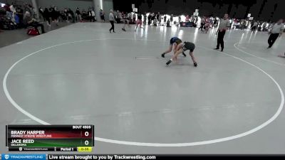 120 lbs Cons. Round 2 - Brady Harper, Midwest Xtreme Wrestling vs Jace Reed, Oklahoma