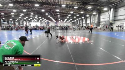 64 lbs Rd# 4- 2:00pm Friday Final Pool - MJ Marshall, Team Ohio vs CJ Burns, Ranger Wrestling Club