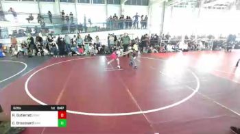 62 lbs Quarterfinal - Renee Antonio Gutierrez, Powerline WC vs Christian Broussard, Dominate WC